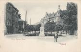 Villach, Hans Gasser Platz - Oesterreich - alte historische Fotos Ansichten Bilder Aufnahmen Ansichtskarten 