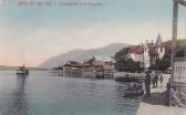 Millstatt, Strandpartie mit Kurpark  - Spittal an der Drau - alte historische Fotos Ansichten Bilder Aufnahmen Ansichtskarten 