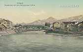 Villach mit Draubrücke - Villach-Innere Stadt - alte historische Fotos Ansichten Bilder Aufnahmen Ansichtskarten 