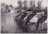 Villach, Abtrag der Kriegsbrücke - Villach(Stadt) - alte historische Fotos Ansichten Bilder Aufnahmen Ansichtskarten 