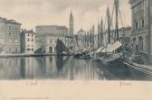 Piran, Hafen - Europa - alte historische Fotos Ansichten Bilder Aufnahmen Ansichtskarten 