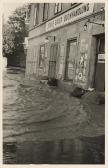 Villach Hochwasser, Draupromenade  6 - Villach - alte historische Fotos Ansichten Bilder Aufnahmen Ansichtskarten 