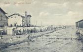 Grado, Zeltlager am Strand - Grado - alte historische Fotos Ansichten Bilder Aufnahmen Ansichtskarten 