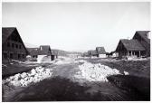 Villach, Errichtung der Wohnanlagen Siedlerstraße - Siedlerstraße - alte historische Fotos Ansichten Bilder Aufnahmen Ansichtskarten 