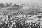 St. Leonhard im Winter - Villach - alte historische Fotos Ansichten Bilder Aufnahmen Ansichtskarten 