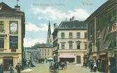 Villach Hauptplatz gegen Draubrücke - Europa - alte historische Fotos Ansichten Bilder Aufnahmen Ansichtskarten 