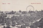 Wien, Prater mit Riesenrad - Europa - alte historische Fotos Ansichten Bilder Aufnahmen Ansichtskarten 