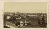 Klagenfurt vom Kreuzberg - CDV - Kärnten - alte historische Fotos Ansichten Bilder Aufnahmen Ansichtskarten 