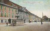 Hauptplatz von St. Veit - Europa - alte historische Fotos Ansichten Bilder Aufnahmen Ansichtskarten 