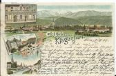 Gruss aus Klagenfurt - Kärnten - alte historische Fotos Ansichten Bilder Aufnahmen Ansichtskarten 