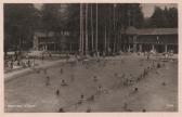 Warmbad Villach - Freibad - alte historische Fotos Ansichten Bilder Aufnahmen Ansichtskarten 