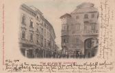 Villach, Hauptplatz - Rautterhaus - alte historische Fotos Ansichten Bilder Aufnahmen Ansichtskarten 