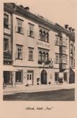 Villach - Hotel Post - alte historische Fotos Ansichten Bilder Aufnahmen Ansichtskarten 