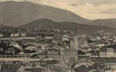 Blick vom Stadtpfarrturm zur Nikolaikirche - alte historische Fotos Ansichten Bilder Aufnahmen Ansichtskarten 