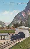 Tauerntunnel - Nordportal - Bad Gastein - alte historische Fotos Ansichten Bilder Aufnahmen Ansichtskarten 