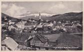 Blick aus Südost von Anhöhe Hauptschule - Villacher Straße(Feistritz/Dr) - alte historische Fotos Ansichten Bilder Aufnahmen Ansichtskarten 