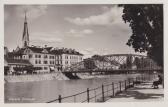 Villach Draubrücke - Bahnhofstraße - alte historische Fotos Ansichten Bilder Aufnahmen Ansichtskarten 