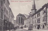 Villach, Hauptplatz - alte historische Fotos Ansichten Bilder Aufnahmen Ansichtskarten 