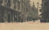 Klagenfurt,  Kramergasse gegen Neuen Platz - Klagenfurt(Stadt) - alte historische Fotos Ansichten Bilder Aufnahmen Ansichtskarten 