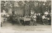 Gastgarten Weneberger - Sattendorf - alte historische Fotos Ansichten Bilder Aufnahmen Ansichtskarten 