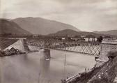 Brücke über die Drau bei Villach - alte historische Fotos Ansichten Bilder Aufnahmen Ansichtskarten 