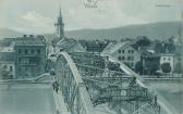 Villach Draubrücke - alte historische Fotos Ansichten Bilder Aufnahmen Ansichtskarten 