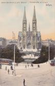 Wien, Votivkirche - alte historische Fotos Ansichten Bilder Aufnahmen Ansichtskarten 