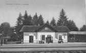 Warmbad - Bahnhof - alte historische Fotos Ansichten Bilder Aufnahmen Ansichtskarten 