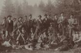 Drobollach - Maria Gailer Jagd - Treibjagd - alte historische Fotos Ansichten Bilder Aufnahmen Ansichtskarten 