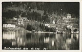 Bodensdorf vom See mit Bahnhof - Feldkirchen - alte historische Fotos Ansichten Bilder Aufnahmen Ansichtskarten 