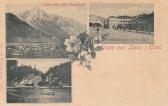 3 Bild Litho Karte - Lienz  - Tirol - alte historische Fotos Ansichten Bilder Aufnahmen Ansichtskarten 