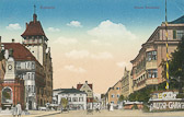 Kufstein - Oberer Stadtplatz - Tirol - alte historische Fotos Ansichten Bilder Aufnahmen Ansichtskarten 