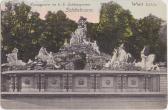 Wien, Schönbrun K.K. Schlossgarten u. Neptungrotte - Wien 13.,Hietzing - alte historische Fotos Ansichten Bilder Aufnahmen Ansichtskarten 