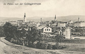 St. Pölten - Goldeggerstrasse - Sankt Pölten(Stadt) - alte historische Fotos Ansichten Bilder Aufnahmen Ansichtskarten 