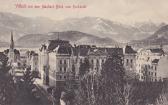 Blick vom Pakhotel  - Villach-Innere Stadt - alte historische Fotos Ansichten Bilder Aufnahmen Ansichtskarten 