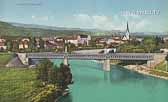 Eisenbahnbrücke Villach - Europa - alte historische Fotos Ansichten Bilder Aufnahmen Ansichtskarten 