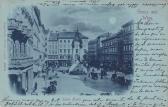 Wien, Hoher Markt - Mondscheinkarte - Oesterreich - alte historische Fotos Ansichten Bilder Aufnahmen Ansichtskarten 