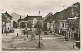 Völkermarkt - Unterer Platz (Adolf Hitler Platz) - alte historische Fotos Ansichten Bilder Aufnahmen Ansichtskarten 