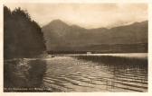 Die engste Stelle am See Richtung Süden - Villach(Stadt) - alte historische Fotos Ansichten Bilder Aufnahmen Ansichtskarten 