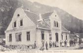 Gußwerk, Bahnhof Restauration  - Bruck an der Mur - alte historische Fotos Ansichten Bilder Aufnahmen Ansichtskarten 