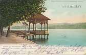 Pavillon des Hotel Ulbing - Velden am Wörther See - alte historische Fotos Ansichten Bilder Aufnahmen Ansichtskarten 