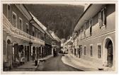 Friesach - Bahnhofstraße mit Geschäften - Sankt Veit an der Glan - alte historische Fotos Ansichten Bilder Aufnahmen Ansichtskarten 