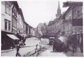 Hauptplatz Straßenerneuerung - alte historische Fotos Ansichten Bilder Aufnahmen Ansichtskarten 