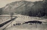 Unterbergen Rodelbahn beim Hotel Karawankenhof - Kärnten - alte historische Fotos Ansichten Bilder Aufnahmen Ansichtskarten 