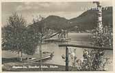 Strandbad Holzer - Klopeiner See - St. Kanzian am Klopeiner See - alte historische Fotos Ansichten Bilder Aufnahmen Ansichtskarten 