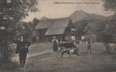 Bauernhof in Oberaichwald - Finkenstein am Faaker See - alte historische Fotos Ansichten Bilder Aufnahmen Ansichtskarten 