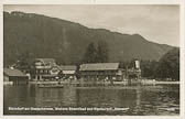 Webers Strandbad und Restaurant Seewirt - Europa - alte historische Fotos Ansichten Bilder Aufnahmen Ansichtskarten 