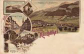 6 Bild Litho Karte - Kitzbühel - Europa - alte historische Fotos Ansichten Bilder Aufnahmen Ansichtskarten 