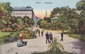 Wien, Stadtpark - Europa - alte historische Fotos Ansichten Bilder Aufnahmen Ansichtskarten 