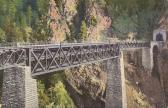 Tauernbahn Südrampe, Pfaffenberg-Zwengberg Viaduk - Obervellach - alte historische Fotos Ansichten Bilder Aufnahmen Ansichtskarten 